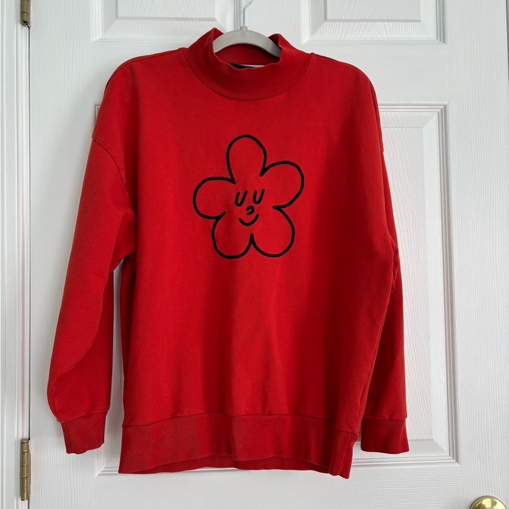 Lazy Oaf Wallflower Hight Neck Sweatshirt